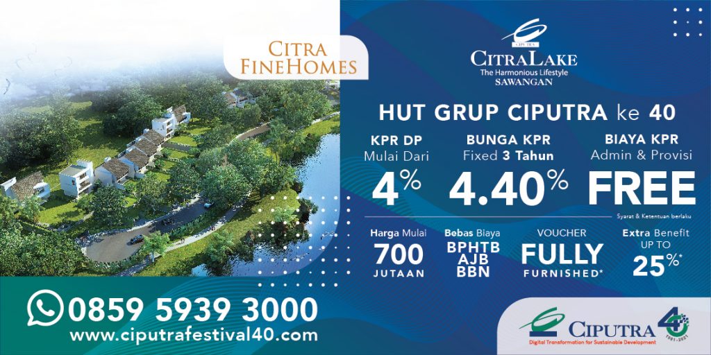 Ciputra Festival pameran virtual unit bisnis Ciputra Group
